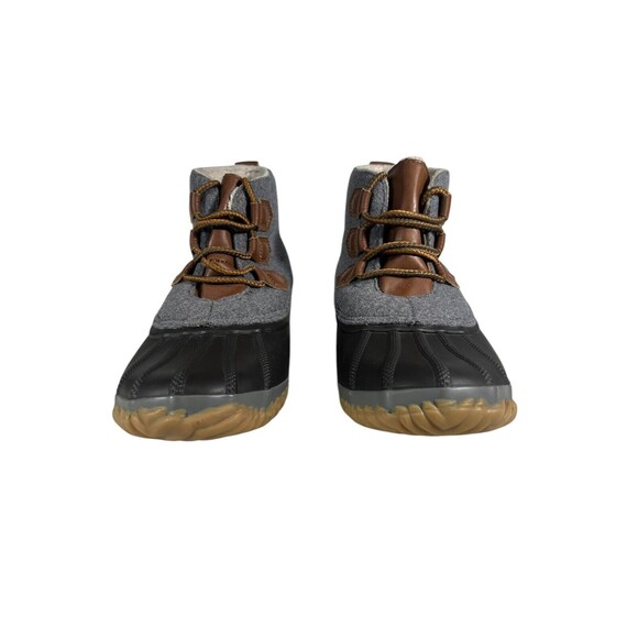 JBU By Jambu Nala Gray Brown Water Resistant Duck Boots Womens 10M Winter Rain - Picture 2 of 16